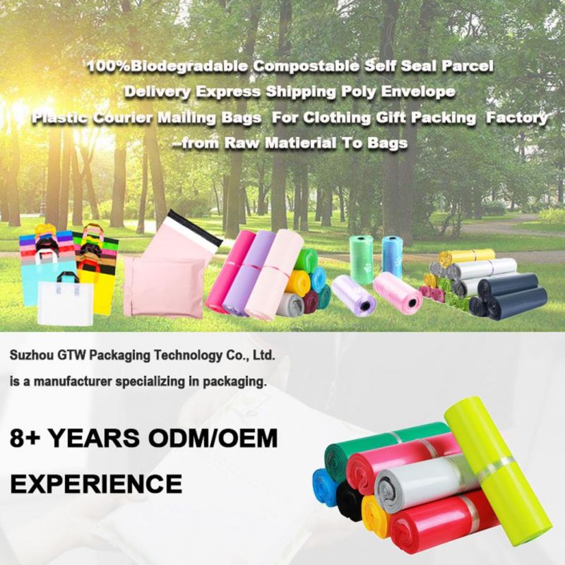 Biodegradable Adhesive Mailing Shipping Bag for Clothes with Logo