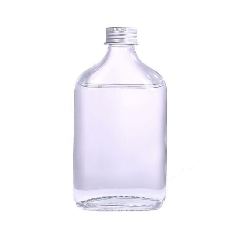 100ml 250ml 350ml Flat Juice Whiskey Beverage Wine Glass Bottles