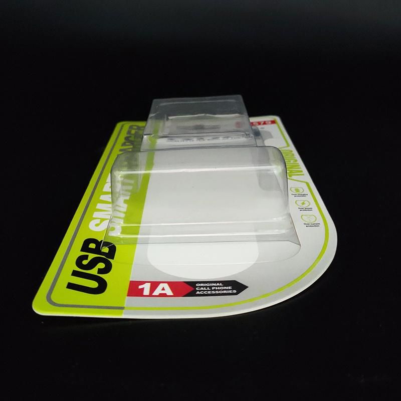 hot-press forming Custom Heat Sealing Resistant Clear Plastic  Blister tray Packaging with Paper Card