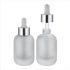 5ml 10ml 20ml 30ml 50ml 100ml 120ml Matte Frosted Black Glass Dropper Bottle Essential Oil Bottles