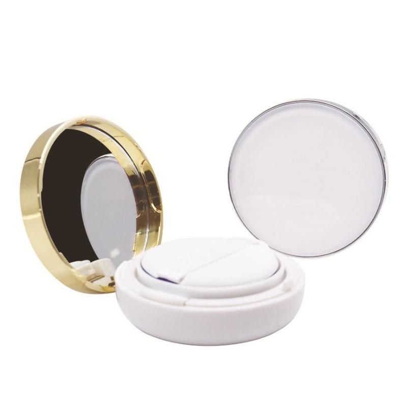 Hot Sale Bb Air Cushion Case White Round Air Cushion Foundation Case Cushion Foundation Packaging Case Bb Cream Container