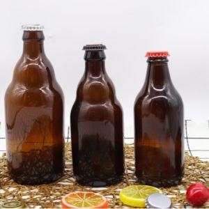 Glass Bottle Manufacturer Wholesale 500ml Standard Beer Bottle Size Empty Bottle for Beer