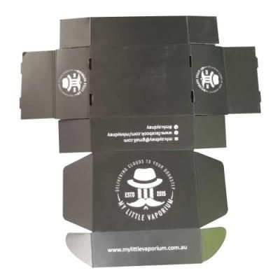 Custom Plain Kraft Corrugated Paper Tuck Top Mailing Shipping Boxes with Logo