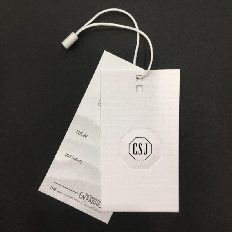 OEM High Quality Customized Hangtag for Garment Shoes Hat