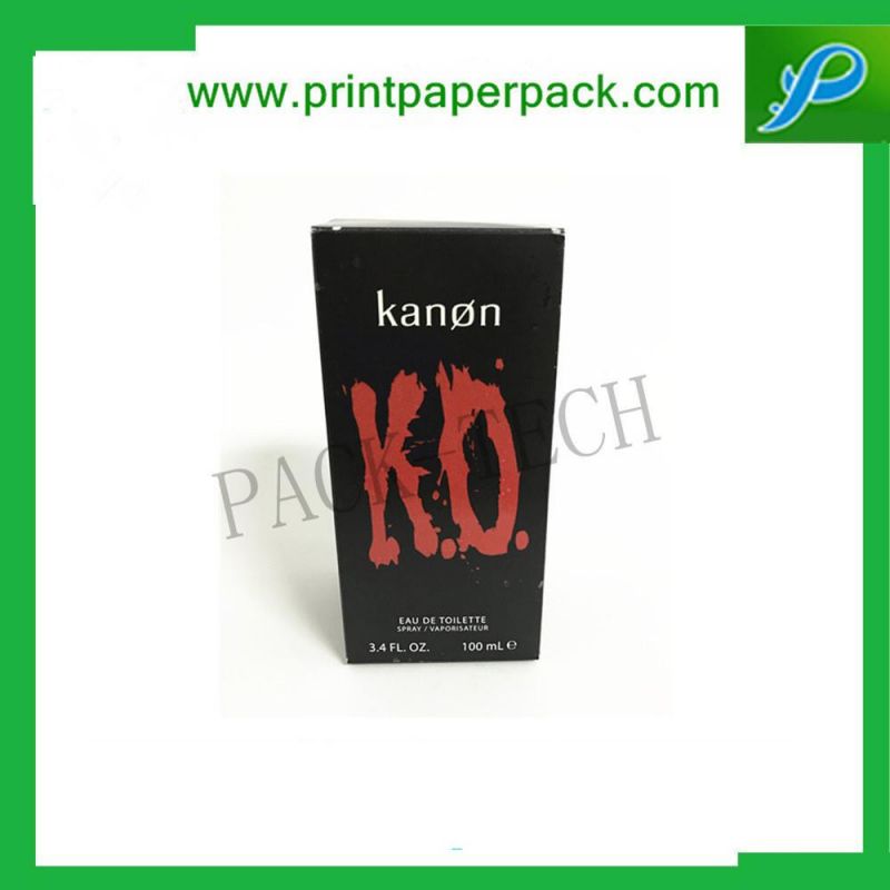 Customized Space Saving Folding Glossy Lamination Card Box