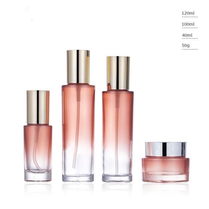 Ll08 Factory Price Luxury Acrylic Cosmetic Packaging Cream Jar Acrylic Cosmetic Bottles Have Stock