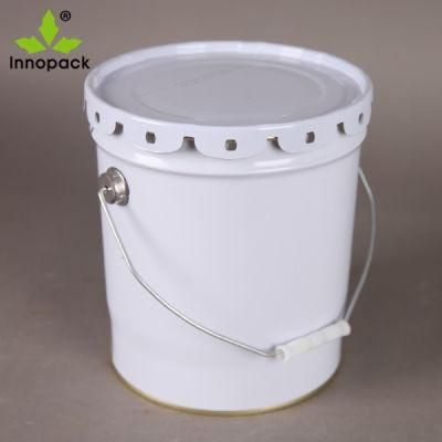 20liter 5 Gallon High Quality Metal Paint Bucket Paint Container