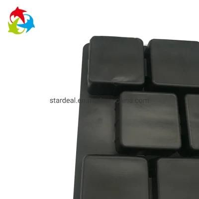 Custom Made Square Chocolates Cookies Plastic Blister Tray