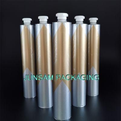 OEM Aluminum Empty Tube Container Hair Coloring Packaging PVC Glue Packaging Best Price