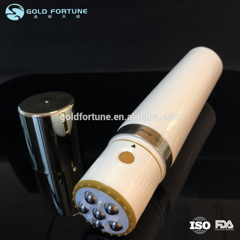 High End Six Rollers Metal Head Electric Massage Tube