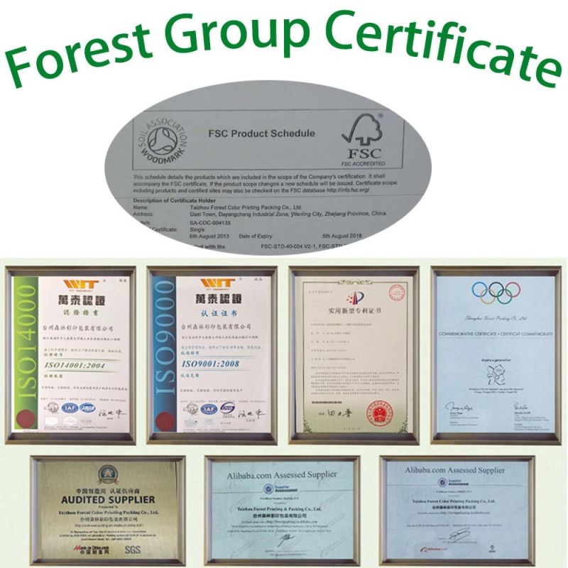 Recyclable Custom Order Hardboard Inside Printing Pack Use Paper Boxes with Simple Logo