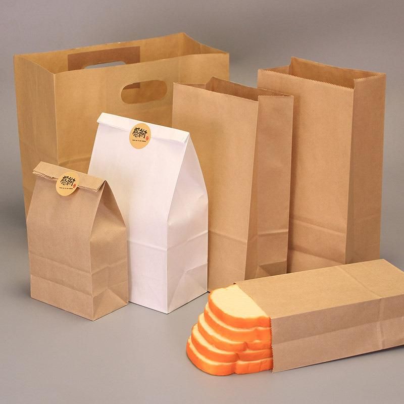 Custom Printed Food Packaging Bag Bag-Fried Food Paper Bag