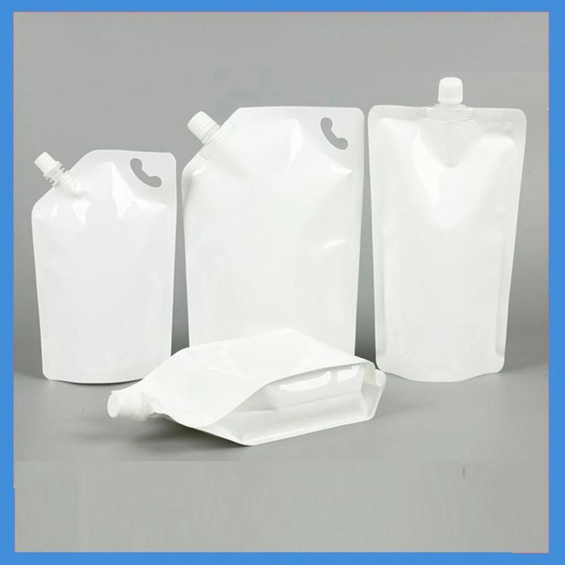 Clear Silver Milky White Standing up Spout Pouch 500ml