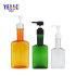 Unique Green Orange Clear Empty Body Lotion Bottle 200 Ml 300ml 500ml