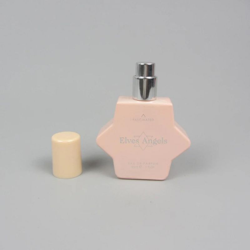 Empty 30ml Glass Perfume Spray Bottle with Sprayer Pump Cap