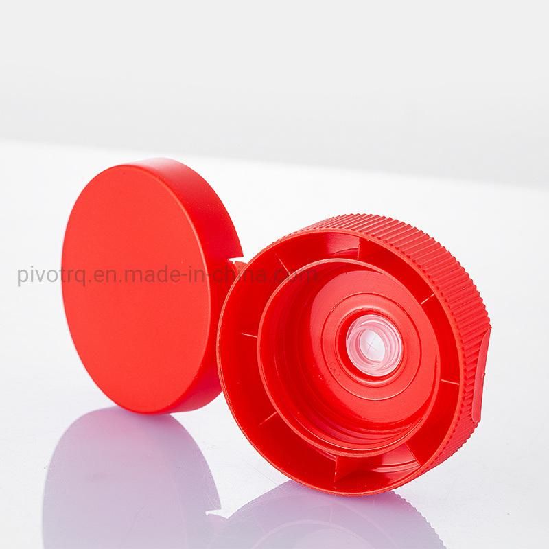 38 400 53mm Flip Lid PP Cap with Silicon Valve Control Lid