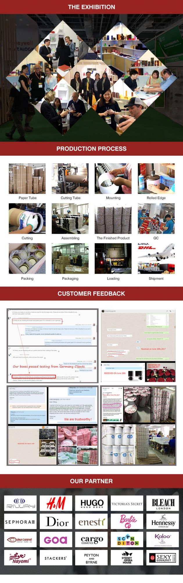 Firstsail Wholesale Luxury Design Shampoo Bottle Packaging Box Cylinder Cardboard Cosmetic Skin Care Perfume Paper Tube