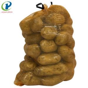 Strong Packing PP Leno Drawstring Mesh Net Bags for Vegetable