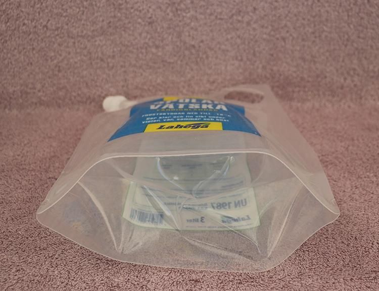 Liquid Packing Spout Bag /Stand up Spout Bag for Windshield Washer Fluid Package