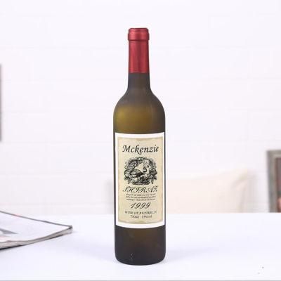Custom Label Stick Glass Bottles for Red Wine 750ml
