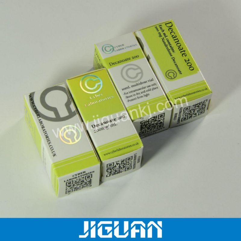 Wholesales Hologram Pharmaceutical 10 Ml Vial Paper Box