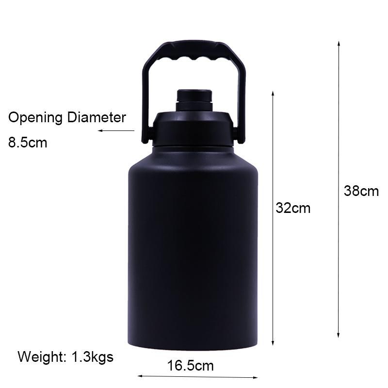 Leak Free Gym Flask Motivational Steel Beer Bottle