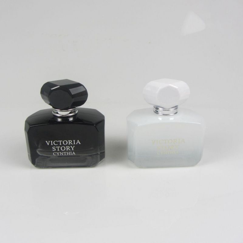 Empty Clear 100ml Round Glass Perfume Bottle Spray Bottle