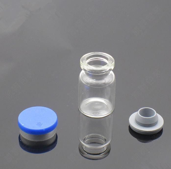 Vaccine Bottles Glass Injection Vial Pharmaceutical Rubber Stopper Aluminum Cap