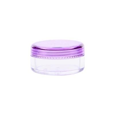 Transparent Cream Jar for Eye Shadow Face Cream Cosmetic Sample Jar