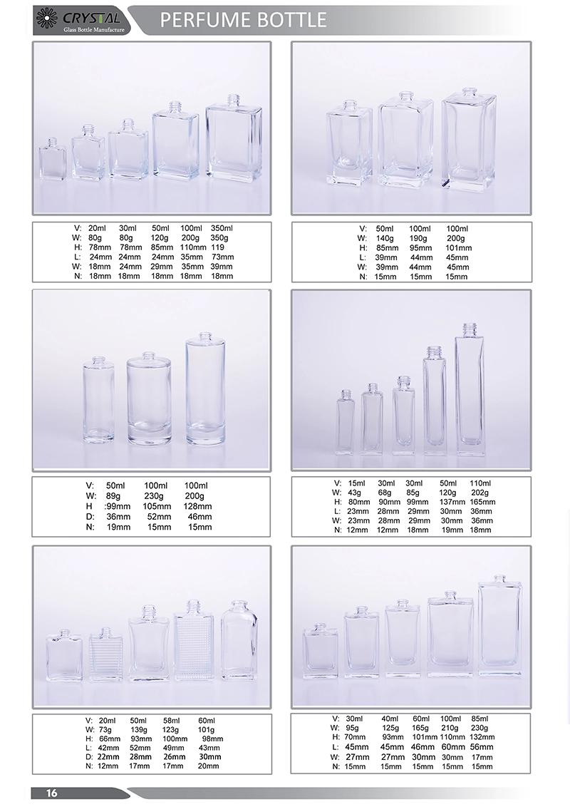 1L Clear Juice Glass Bottle with Metal Lid