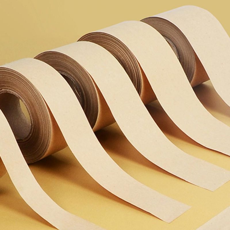 Eco Friendly Degradable Brown Kraft Paper Packing Tape