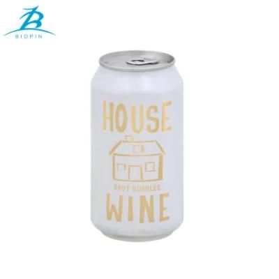 Aluminum Can with Lid for Beverage Packaging 330ml 355ml Sleek
