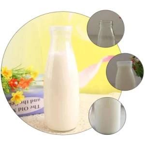 Newest Glass Bottle Big Shot Milk/Juice Glass Bottle Food Standard Luxury Glass Bottle