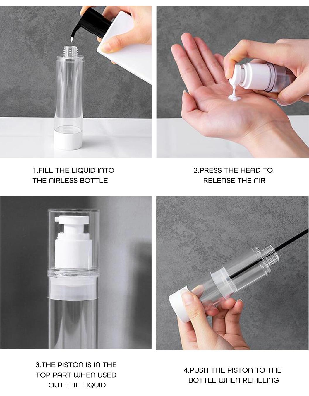 Sample Cream Bottle as Material 5ml 10ml Spraying Bottle for Perfume