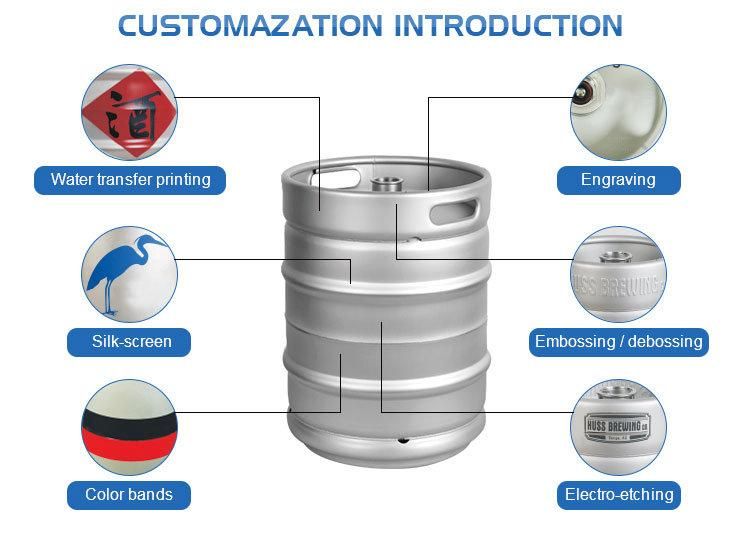 Pail Bucket Barrel Containers Large Packing Ethyl Alcohol Stainless Steel Drum Ethanol Containers