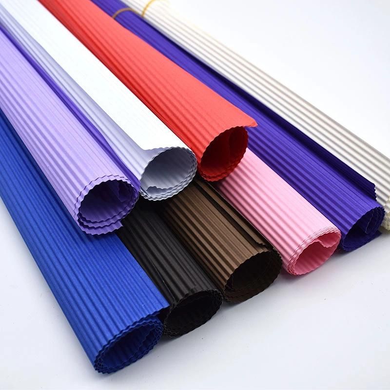 High Quality Color Corrugated Cardboard Roll and Sheet Pantong Color Printed