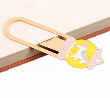 Lovely Creative Custom Logo Soft PVC Cartoon Bookmark