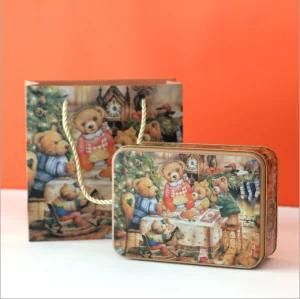 Wholesale Legant Tin Box Collection, Holiday Gifts Hand Cream Floral Soap Packaging Tinplate Box