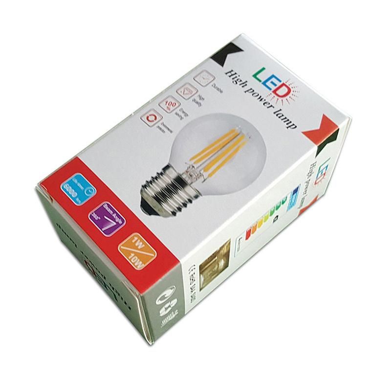 Customized Printed LED Bulb Paper Packaging Box