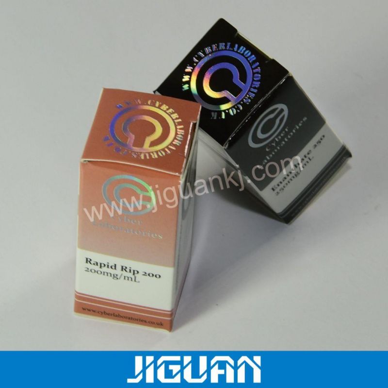 Free Design Holographic E-Liquid 10 Ml Glass Bottle Vial Box