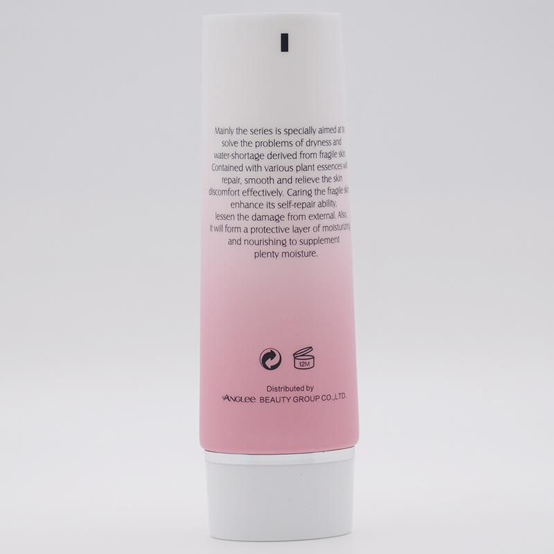 Facial Cleansing Moisture Cosmetic Packaging Tube Oval Plastic Tubes