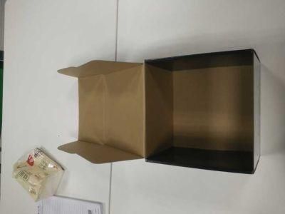 Black Corrugated Carton Paper Box with Low Price