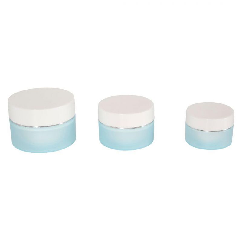 Custom Made White Round Plastic PP 12.5g 15g 20g 30g 50g Cosmetic Jar with Lid