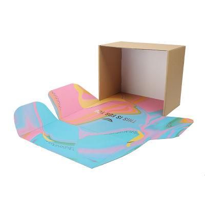 UV Varnished Cardboard Paper Box for Pill Packaging