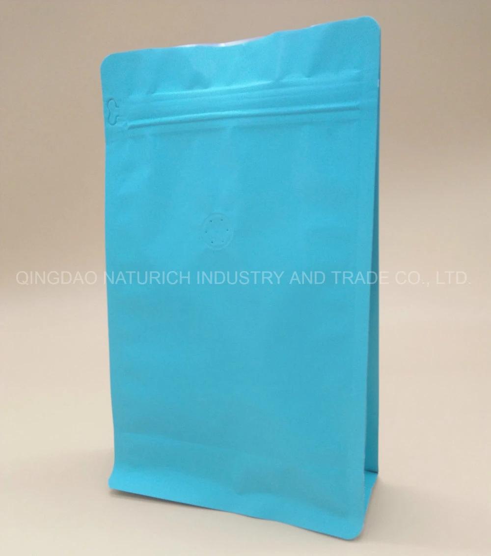 Quad Seal Stand up Plasitc Coffee Packaging Bag/Compostable Coffee Bag Doypack Pouches Mylar Bags