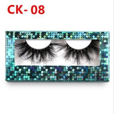 Custom Printed False Eyelashes Packaging Box Spot Wholesale Variety of False Eyelashes Box Optional Open Window Eyelashes Paper Gift Box