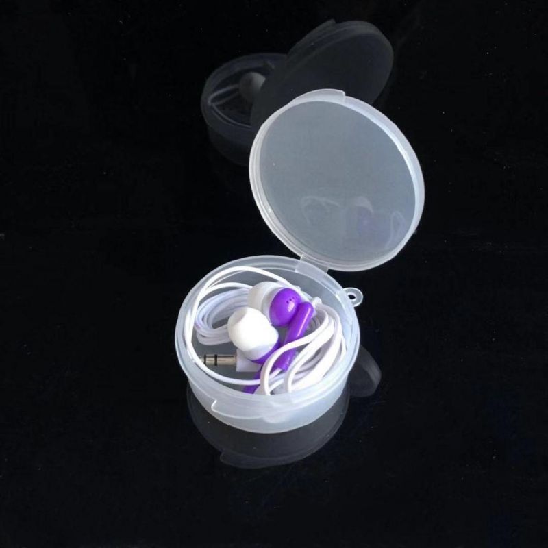 New Style Plastic Money Box Earbuds in Plastic Case for Earphones