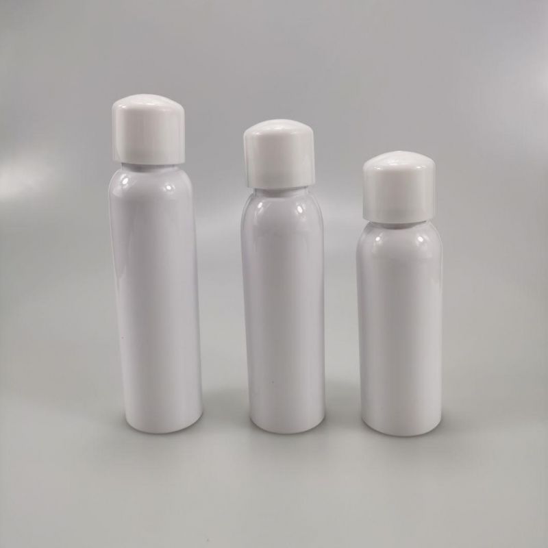 100ml 150ml 200ml White Pet Bayonet Sunsceen Spray Bottle Mist Atomizer Bottle Sub-Bottling Bottle