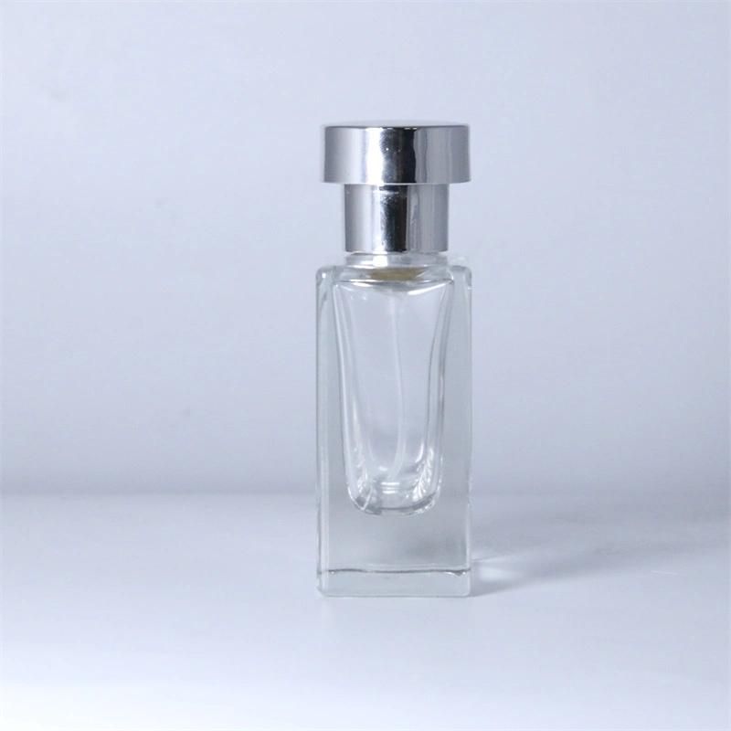 Wholesale Low MOQ Empty Square Glass Perfume Spray Bottle 50ml for Men Women