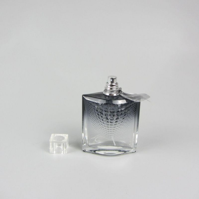 Luxury Unique Perfume Bottles Rectangle Bottle Perfume Glass Bottles 100ml